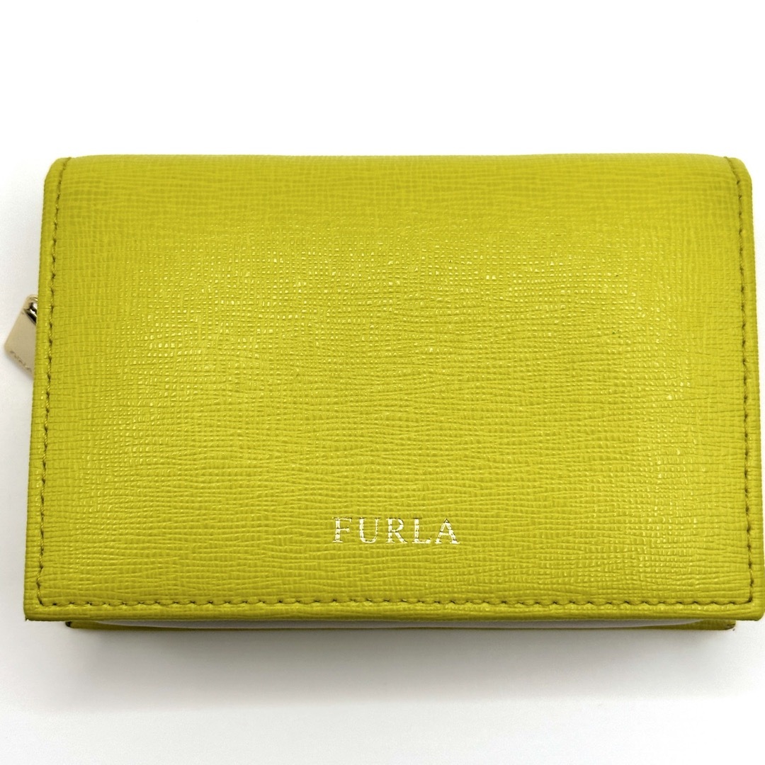 Furla(フルラ)のFURLA フルラ レザー 二つ折り 財布  カード入れ イエロー レディースのファッション小物(財布)の商品写真