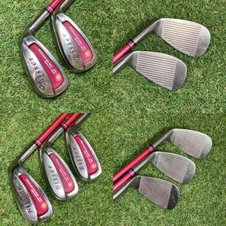 WORKS Golf - レディース ビザー bisser 9点セット ウッド アイアン ...