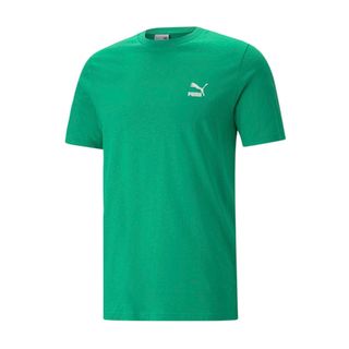 プーマ(PUMA)のPUMA プーマ メンズ  ワンポイントTシャツ　グリーン　Lサイズ　新品(Tシャツ/カットソー(半袖/袖なし))