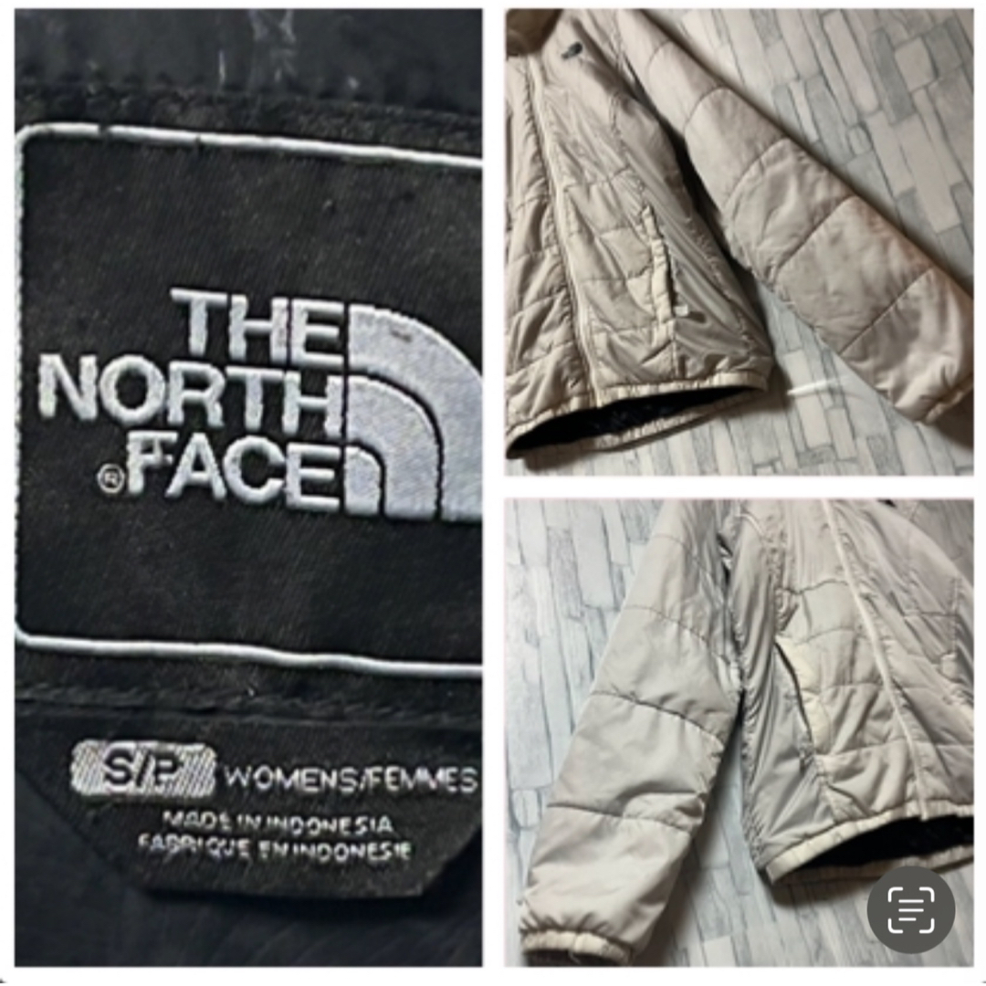 THE NORTH FACE(ザノースフェイス)のノースフェイス ナイロンジャケット グレー ブラック刺繍 レディースのジャケット/アウター(ナイロンジャケット)の商品写真