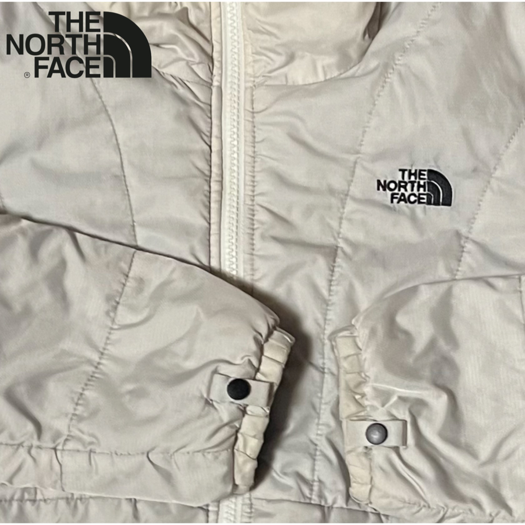 THE NORTH FACE(ザノースフェイス)のノースフェイス ナイロンジャケット グレー ブラック刺繍 レディースのジャケット/アウター(ナイロンジャケット)の商品写真