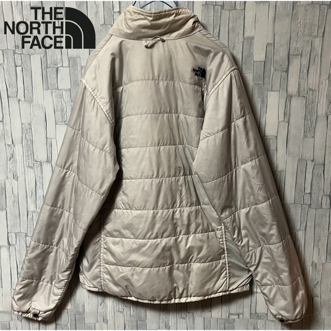 THE NORTH FACE(ザノースフェイス)のノースフェイス ナイロンジャケット グレー ブラック刺繍 レディースのジャケット/アウター(ナイロンジャケット)の商品写真