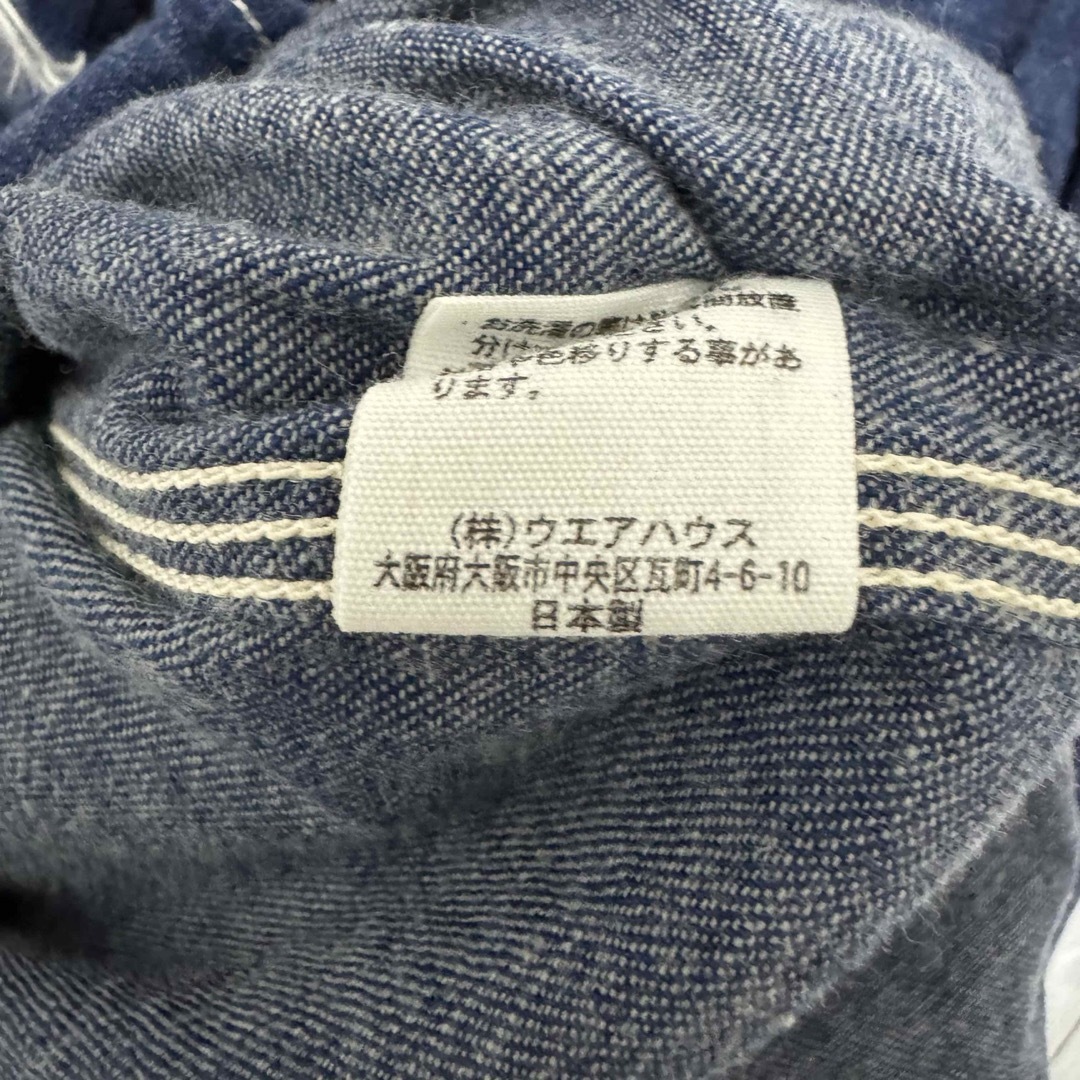 WAREHOUSE(ウエアハウス)の美品！warehouse デニムシャツ！日本製！ メンズのトップス(シャツ)の商品写真