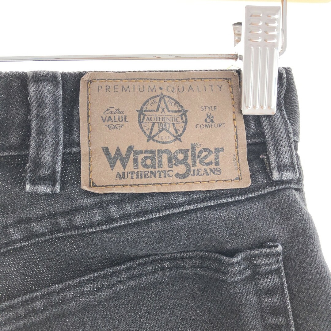 Wrangler(ラングラー)の古着 ラングラー Wrangler ブラックジーンズ デニムパンツ メンズw34 /taa002042 メンズのパンツ(デニム/ジーンズ)の商品写真