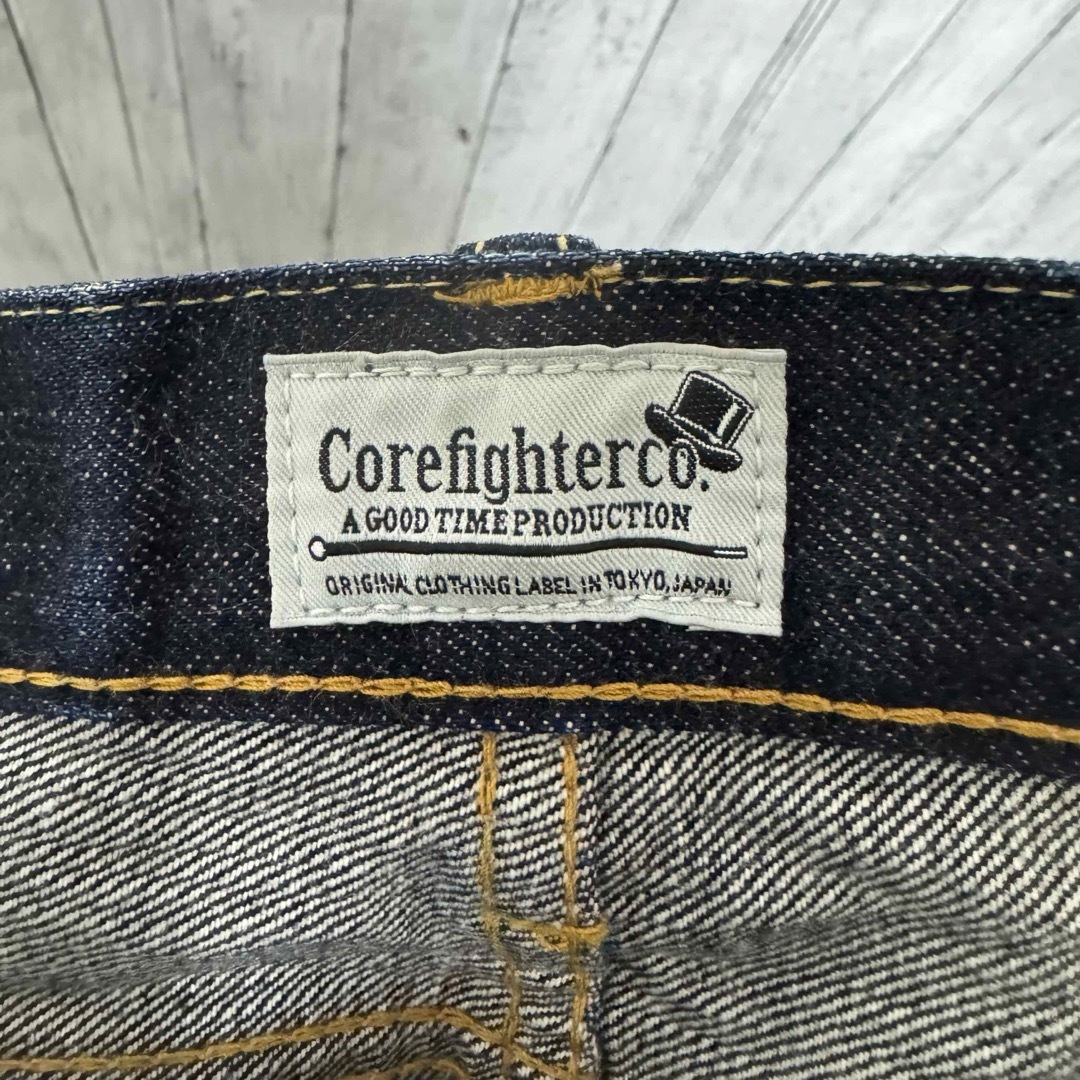 corefighter(コアファイター)の美品！COREFIGHTER セルビッチデニム！日本製！ メンズのパンツ(デニム/ジーンズ)の商品写真