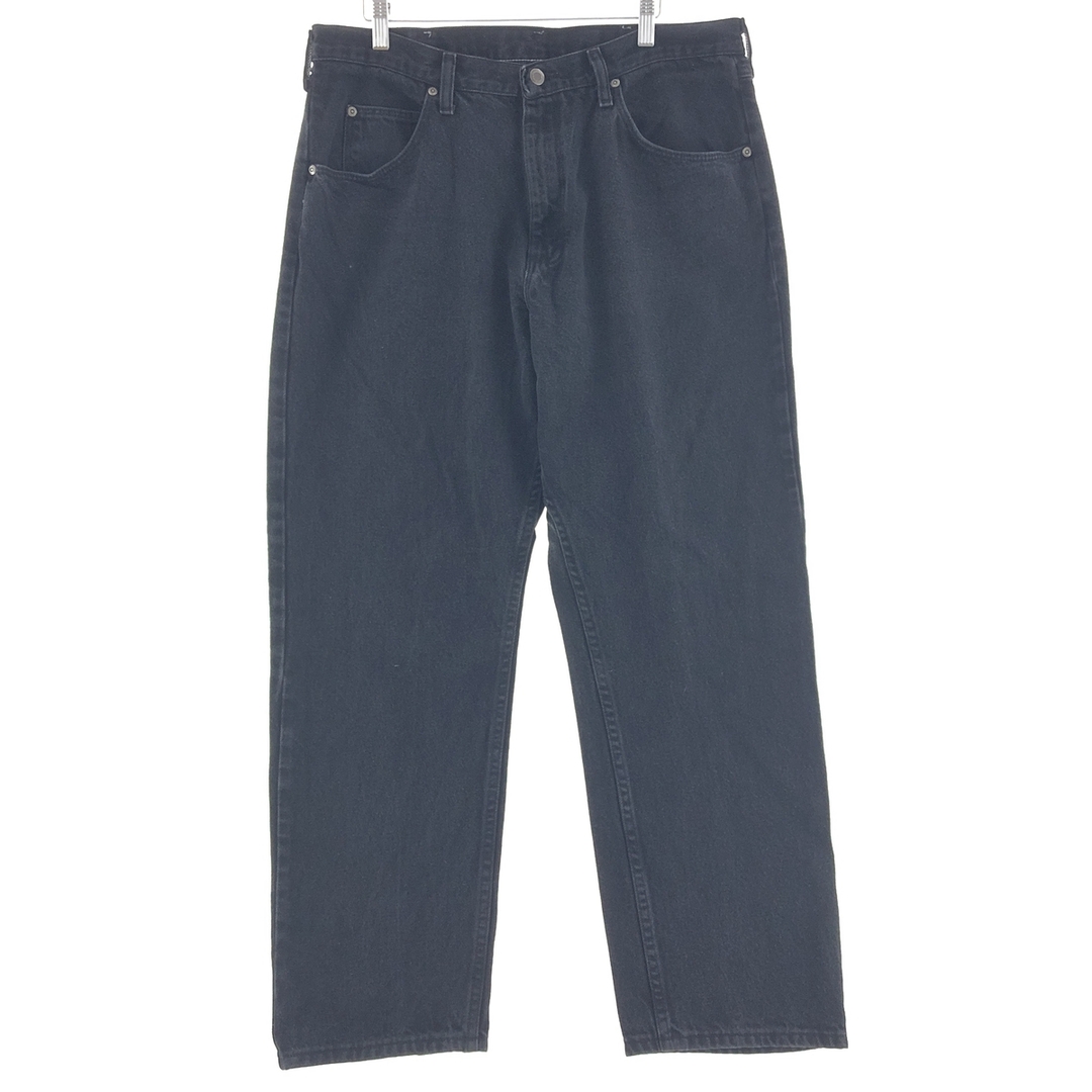 Wrangler(ラングラー)の古着 ラングラー Wrangler ブラックジーンズ デニムパンツ メンズw36 /taa000811 メンズのパンツ(デニム/ジーンズ)の商品写真