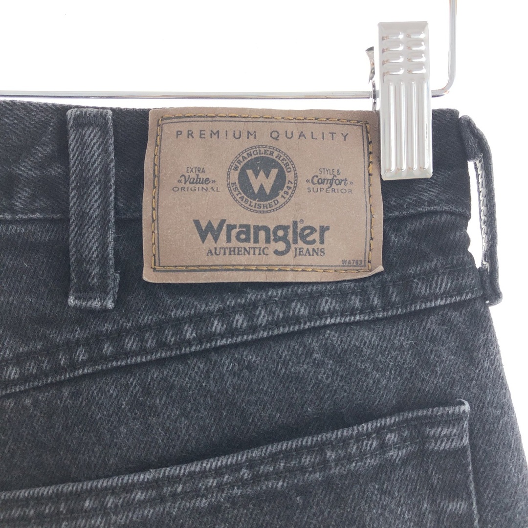 Wrangler(ラングラー)の古着 ラングラー Wrangler ブラックジーンズ デニムパンツ メンズw36 /taa000811 メンズのパンツ(デニム/ジーンズ)の商品写真