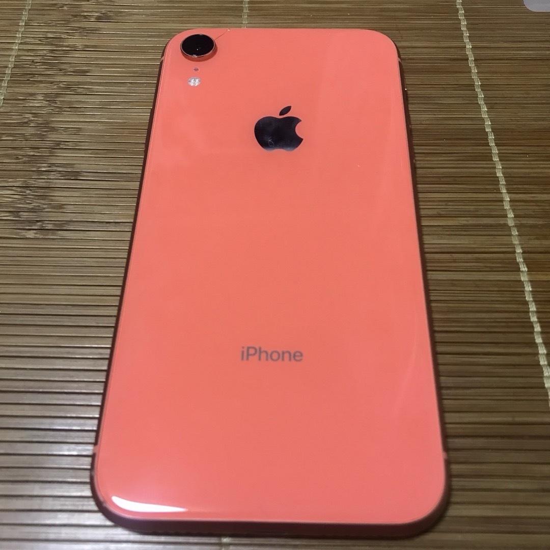 即購入OK!即発送！iphonXR 128GB SIMフリー　coral