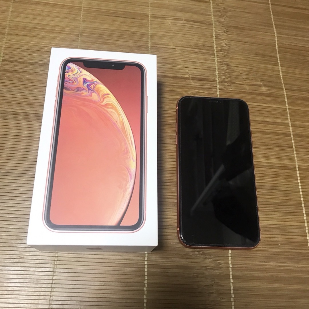 即購入OK!即発送！iphonXR 128GB SIMフリー　coral | フリマアプリ ラクマ