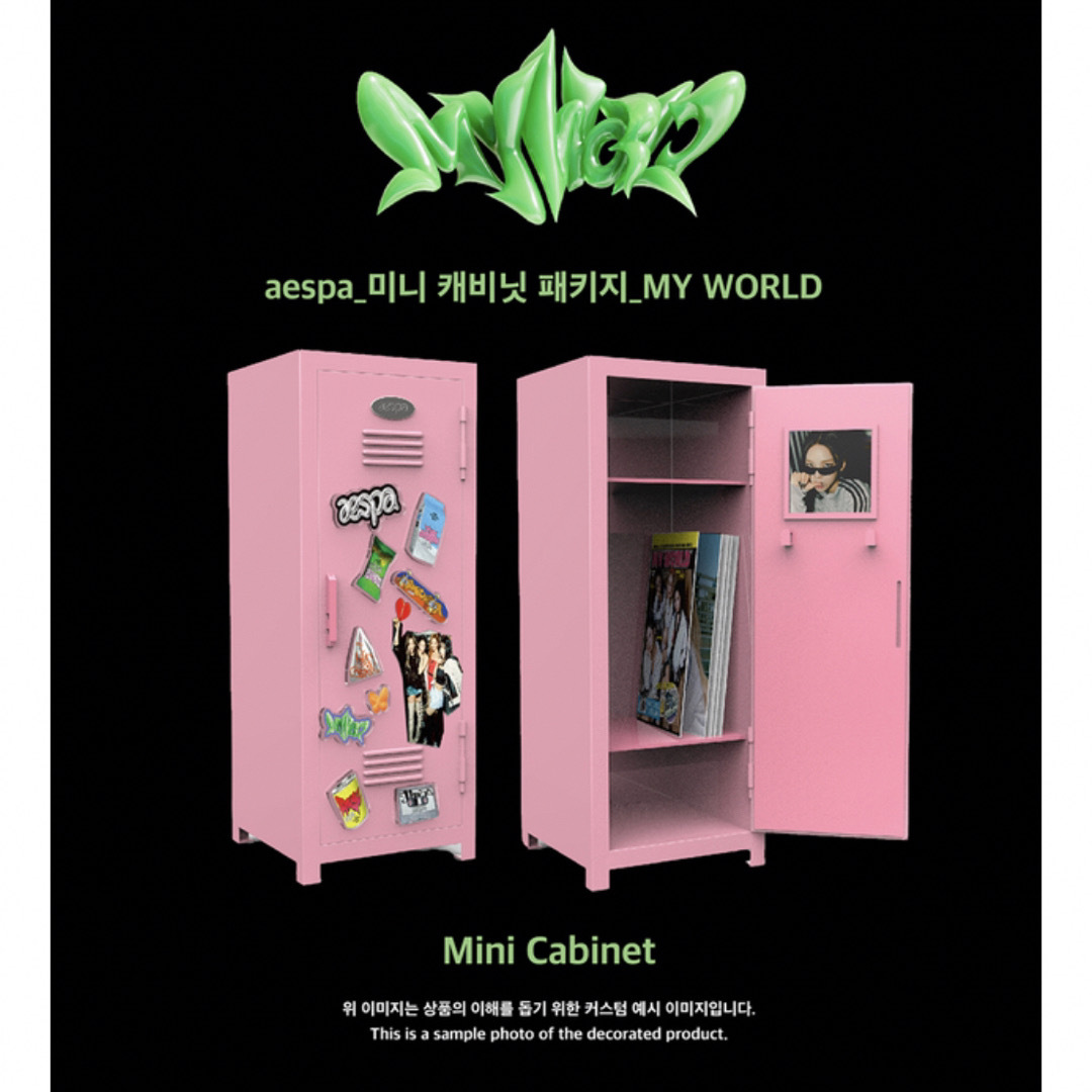 aespa MINI CABINET PACKAGE - MY WORLD | フリマアプリ ラクマ