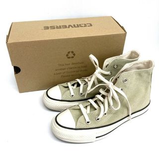 コンバース(CONVERSE)の★CONVERSE ALLSTAR  NOKORIZOME コンバース オールスター ノコリゾメ 1SC812 ヨモギ グリーン size23cm(スニーカー)