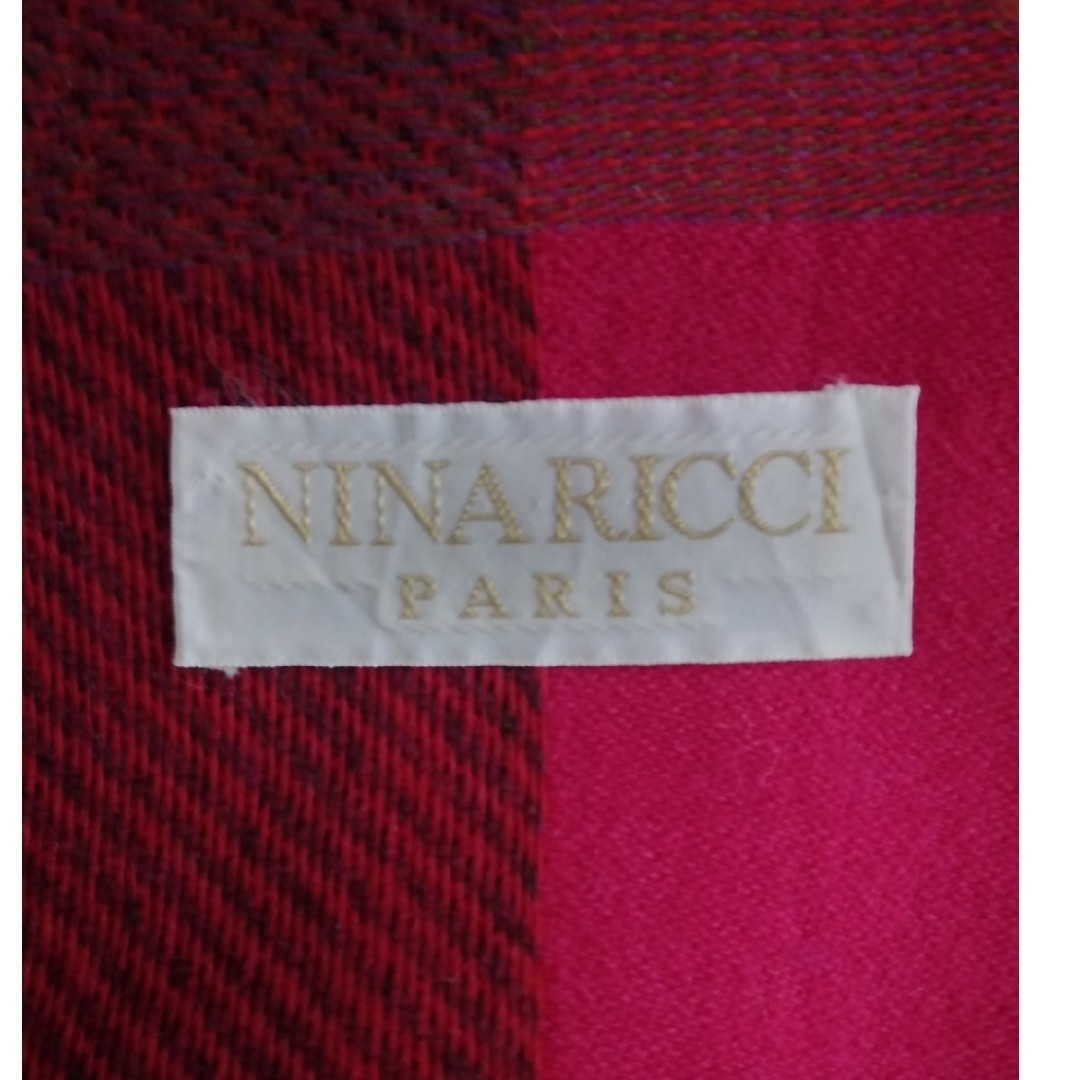 NINA RICCI(ニナリッチ)のストール　ピンク　ニナリッチ レディースのファッション小物(ストール/パシュミナ)の商品写真