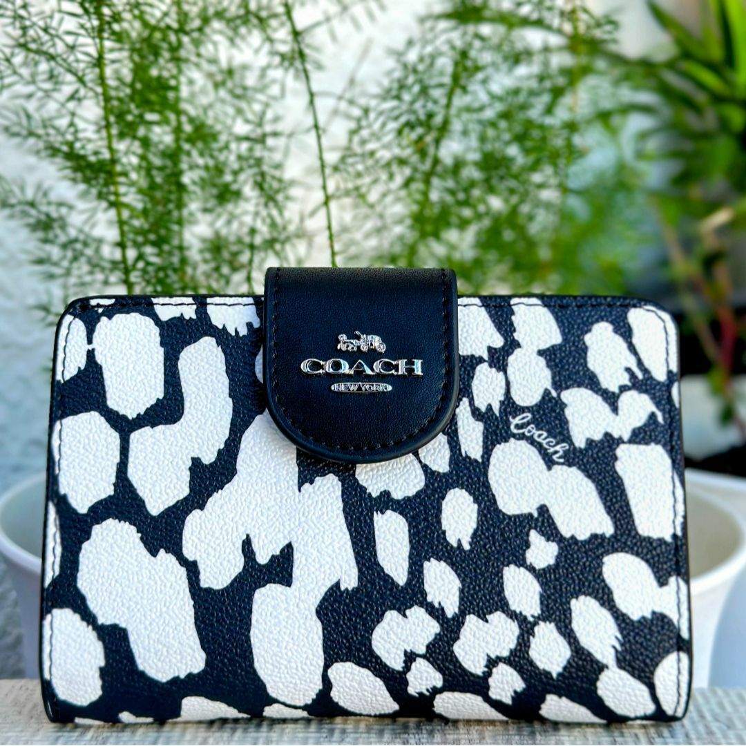 COACH - COACH コーチ 財布 アウトレット スポーテッド 二つ折り財布 CD873