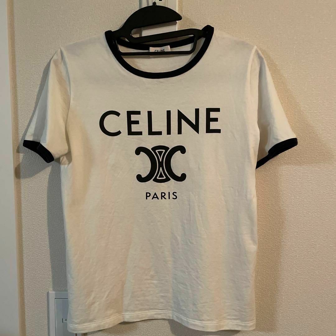 Celine リンガーTシャツ