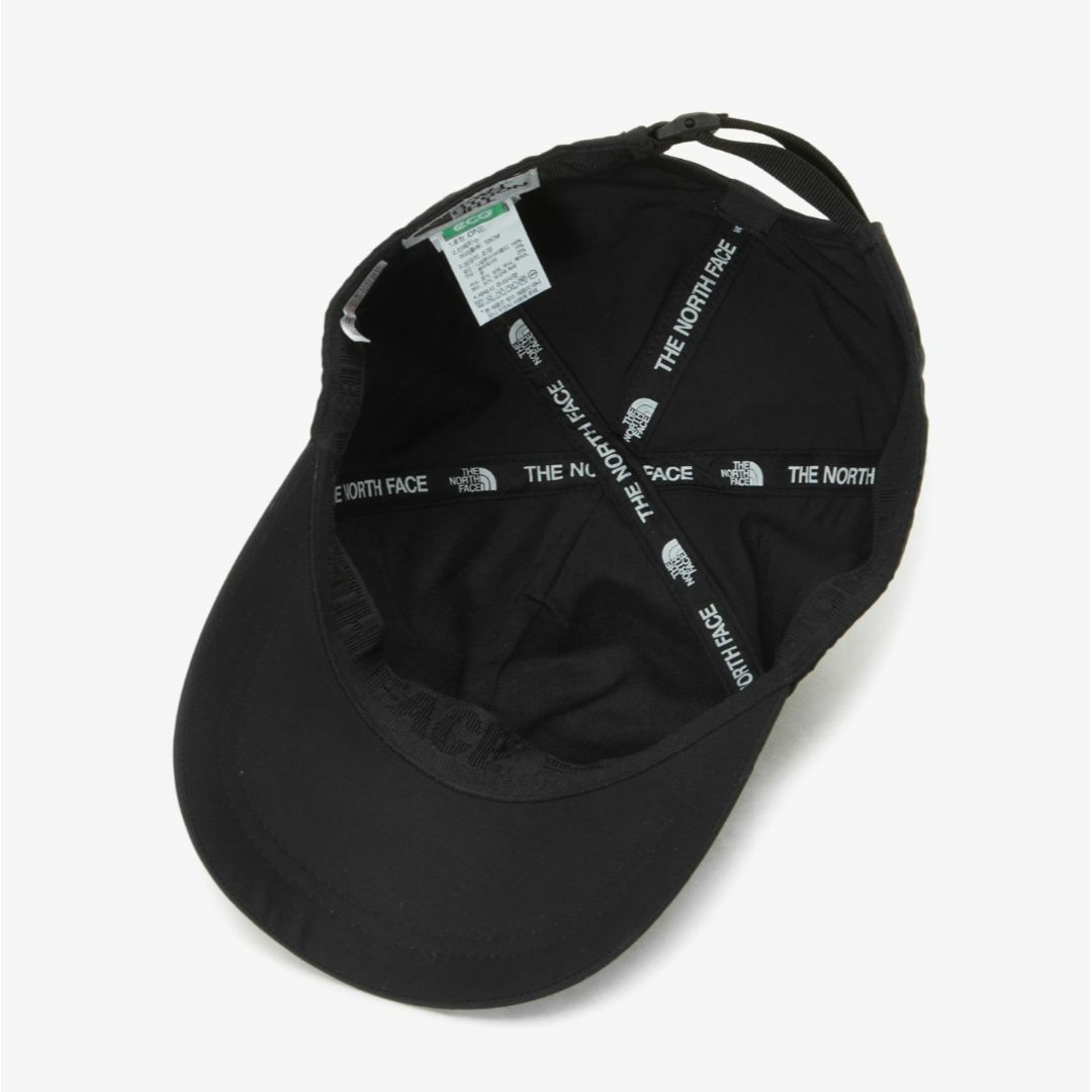 THE NORTH FACE(ザノースフェイス)の値下げ❗ ノースフェイス キャップ 帽子 刺繍ロゴ シンプル 黒 K486A メンズの帽子(キャップ)の商品写真