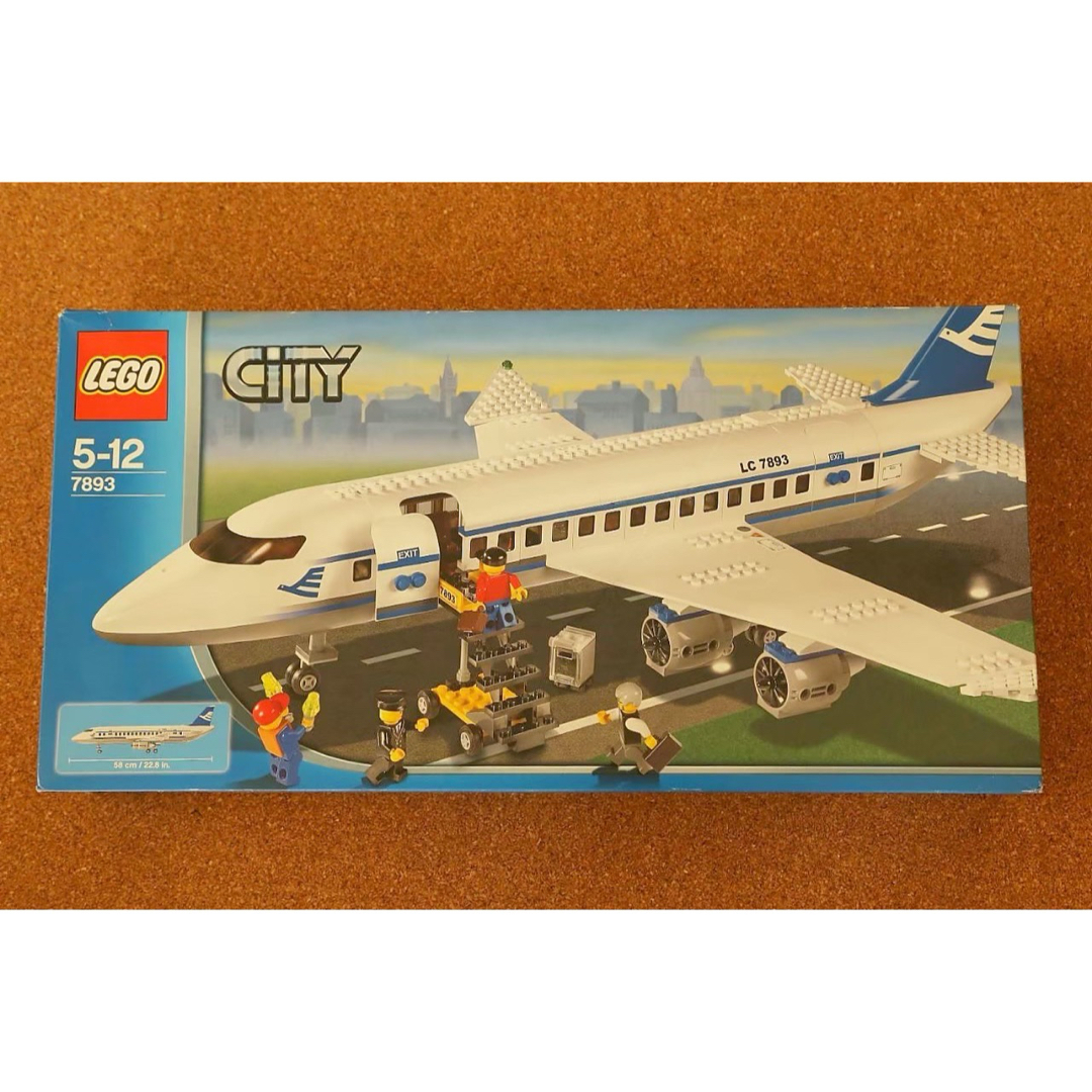 Lego(レゴ)の未開封品　レア品 LEGO CITY レゴシティー 旅客機 5-12 7893 キッズ/ベビー/マタニティのおもちゃ(積み木/ブロック)の商品写真