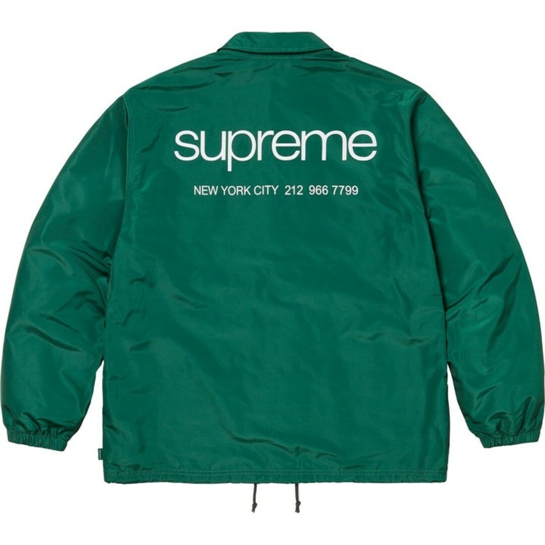 Supreme NYC Coaches Jacket LGreenSIZE