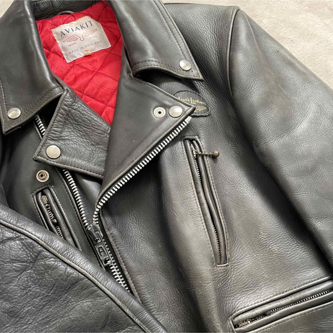 Lewis Leathers - 希少サイズ ビンテージ ルイスレザー ライトニング