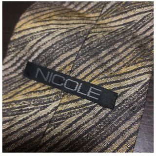 ニコル(NICOLE)のNICOLEストライプシルクネクタイ(ネクタイ)