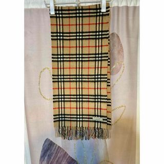 BURBERRY - バーバリー ノバチェック カシミヤ100% マフラー