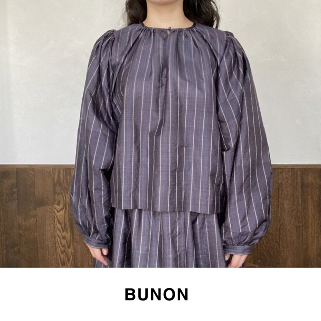 【期間限定】BUNON ブノン　長袖　ブラウス