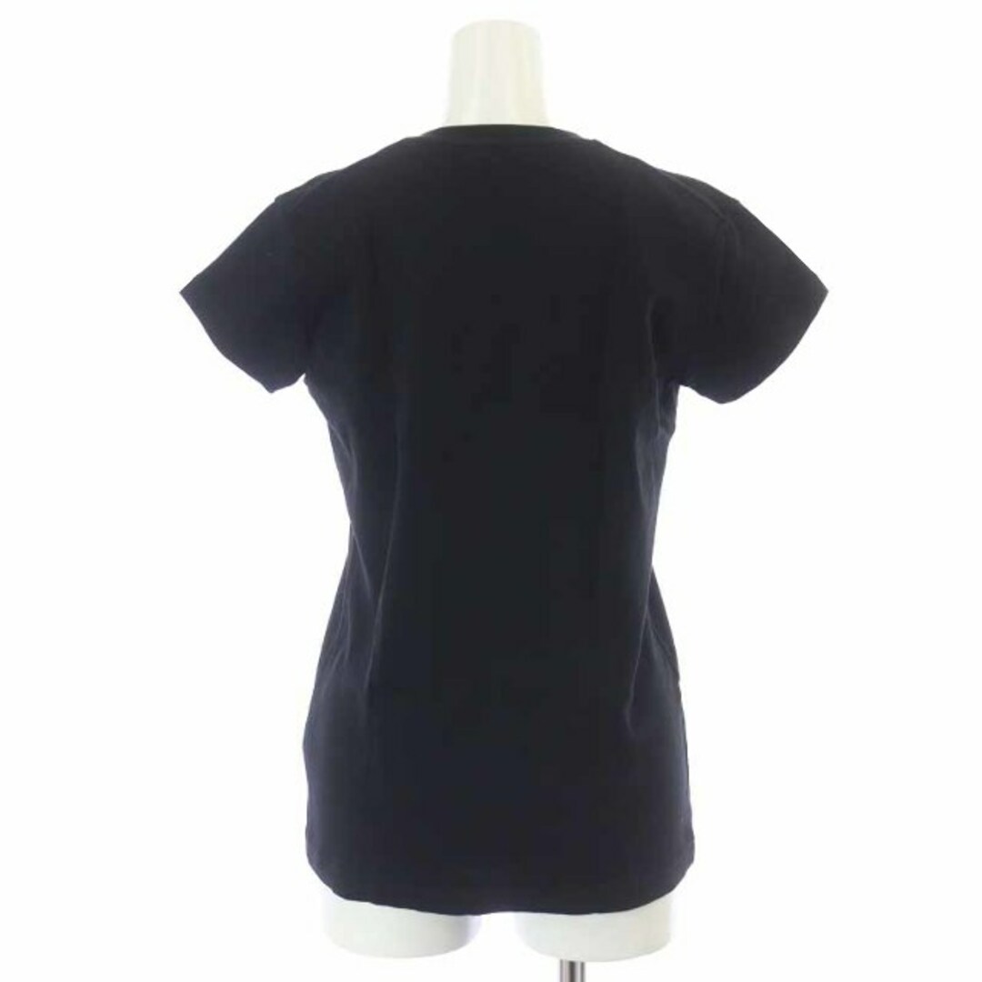 MADISONBLUE(マディソンブルー)のマディソンブルー Tシャツ カットソー 半袖 Vネック 0 XS 黒 レディースのトップス(Tシャツ(半袖/袖なし))の商品写真