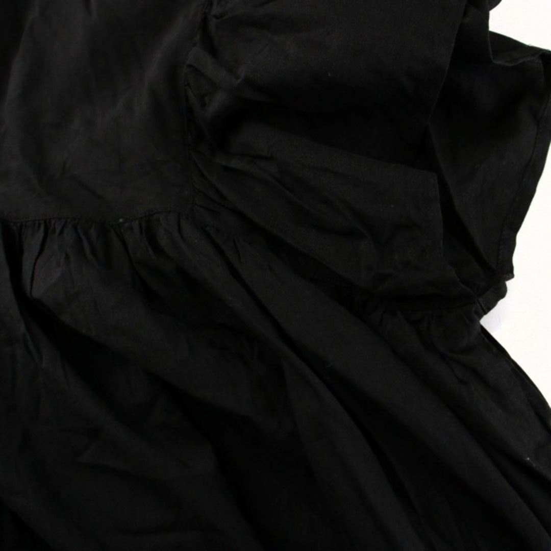 CIAOPANIC TYPY(チャオパニックティピー)のCIAOPANIC TYPY 22SS ボイルギャザーブラウス シャツ F 黒 レディースのトップス(シャツ/ブラウス(半袖/袖なし))の商品写真