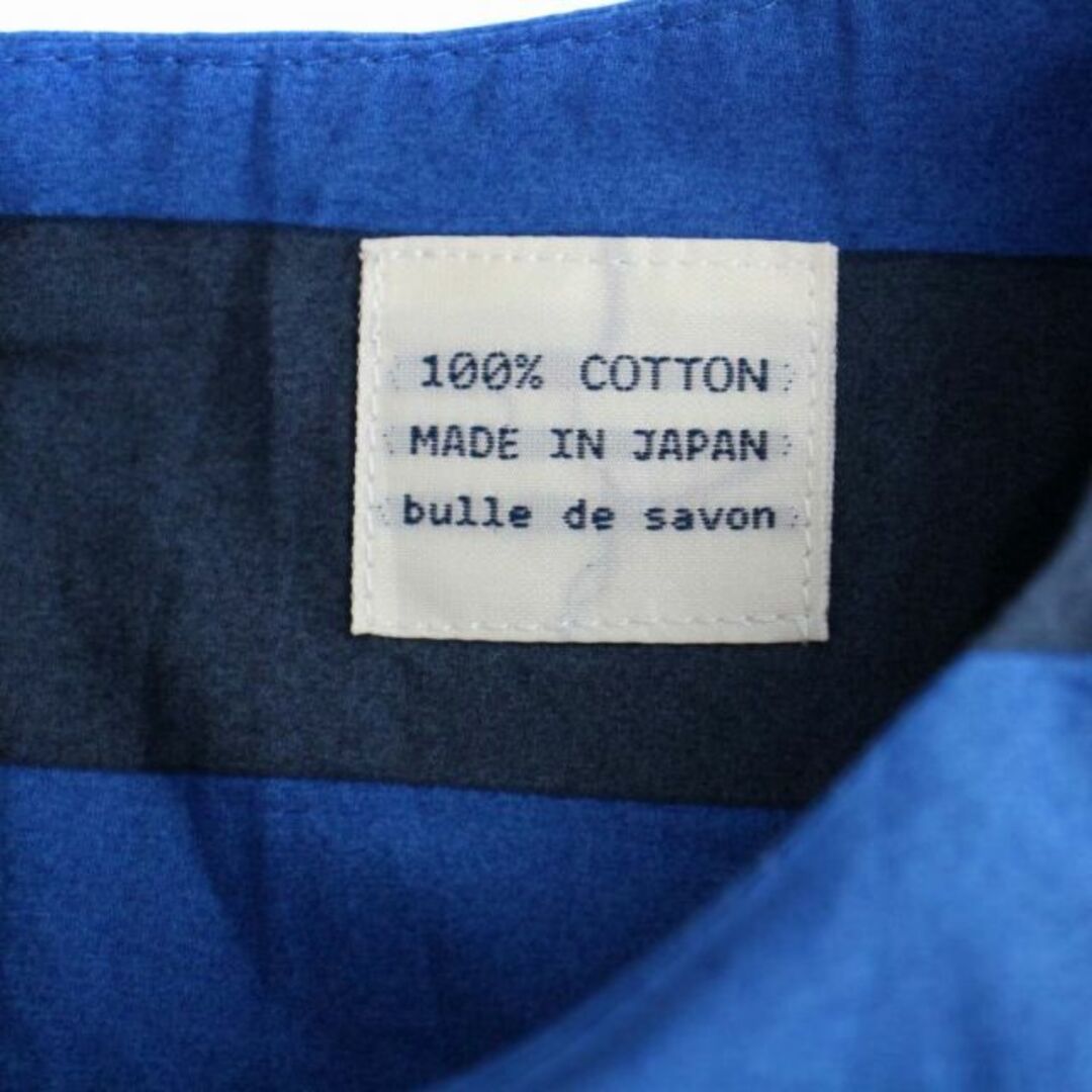 bulle de savon(ビュルデサボン)のビュルデサボン 14SS ワンピース ロング 半袖 クルーネック F 青 レディースのワンピース(ロングワンピース/マキシワンピース)の商品写真