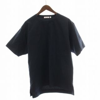 ドレステリア(DRESSTERIOR)のDRESSTERIOR Tシャツ カットソー 半袖 肩ジップ 無地 薄手 L 黒(シャツ)