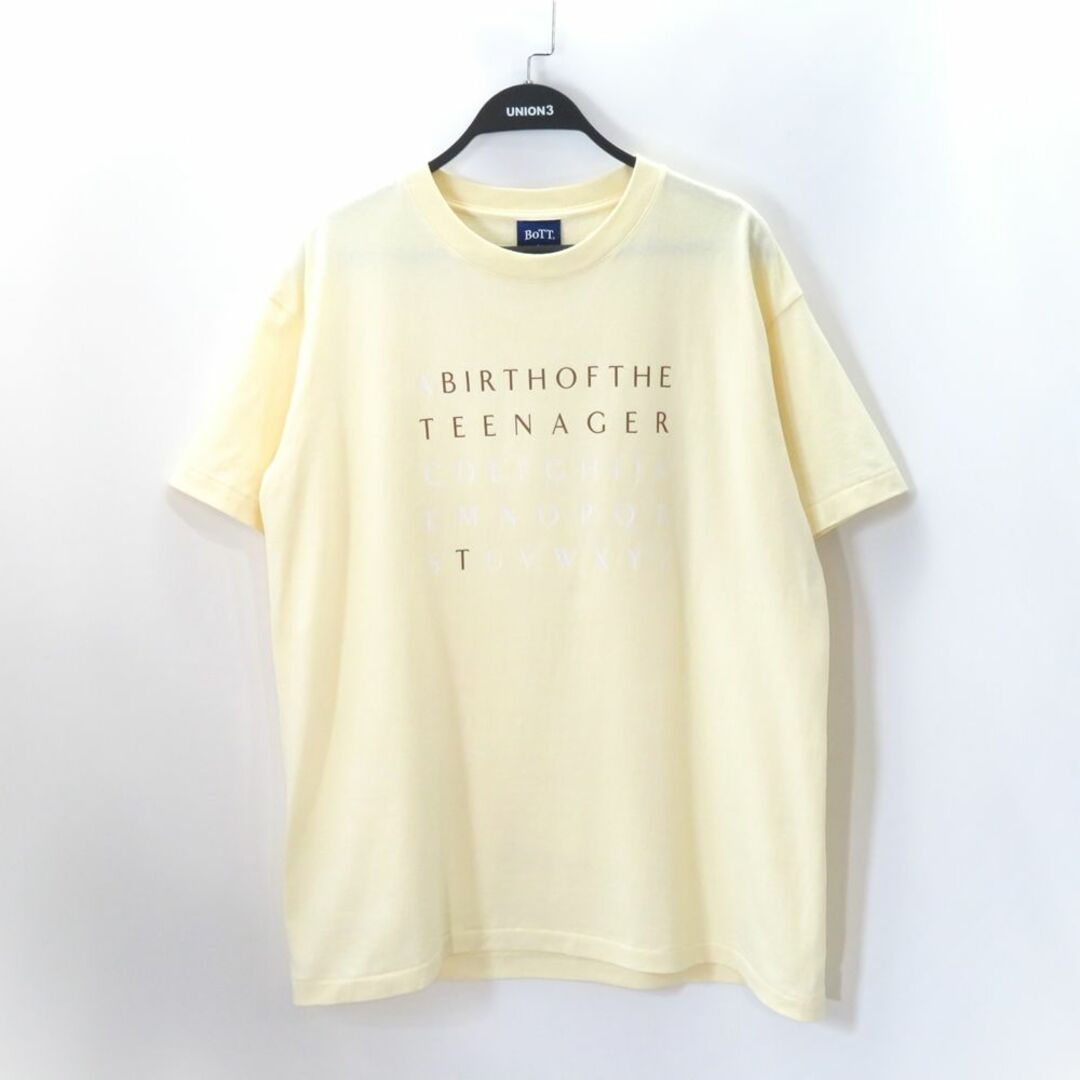 BoTT Alphabet Tee Tシャツ ボット 大名店da231106-13