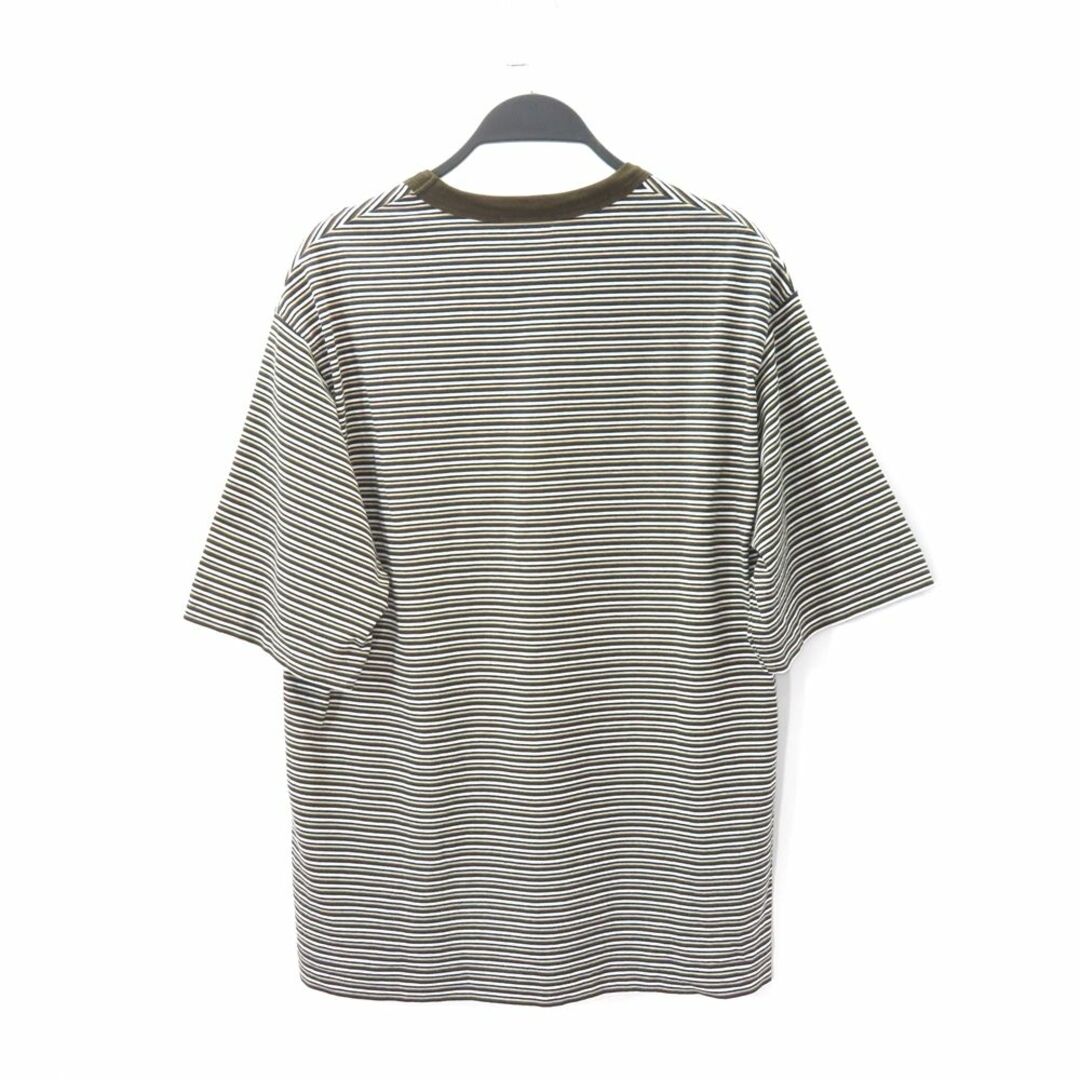 UNIVERSAL PRODUCTS(ユニバーサルプロダクツ)のUNIVERSAL PRODUCTS MULTI BORDER S/S T-SHIRT ボーダー Tシャツ ロゴ 大名店 メンズのトップス(Tシャツ/カットソー(半袖/袖なし))の商品写真