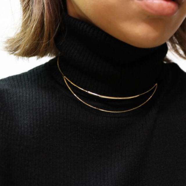 TODAYFUL(トゥデイフル)のMetal Choker ハンドメイドのアクセサリー(ネックレス)の商品写真