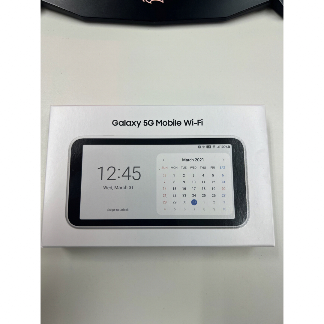 未使用】Galaxy ギャラクシー 5G Mobile Wi-Fi SCR01 - スマートフォン