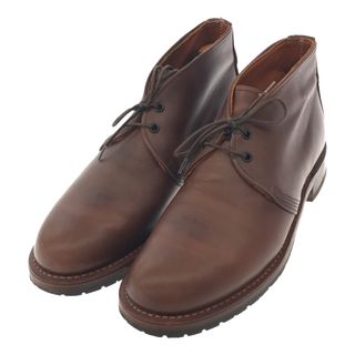 レッドウィング(REDWING)のレッドウィング 9017 ベックマンチャッカブーツ レザー&ラグソール US8D(ブーツ)