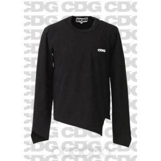 CDG BIAS LONG SLEEVE T-SHIRT 捻れ