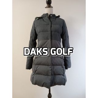 ダックス(DAKS)のDAKS　ダックスゴルフ　ダウンジャケット　レディースコート　グレー　М(ダウンジャケット)