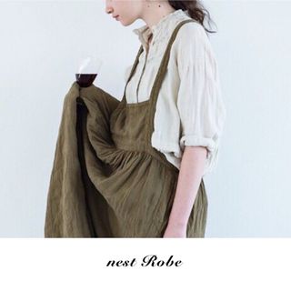 ネストローブ(nest Robe)のnest robe（ネストローブ）| リネンレースヘムチュニック(シャツ/ブラウス(長袖/七分))