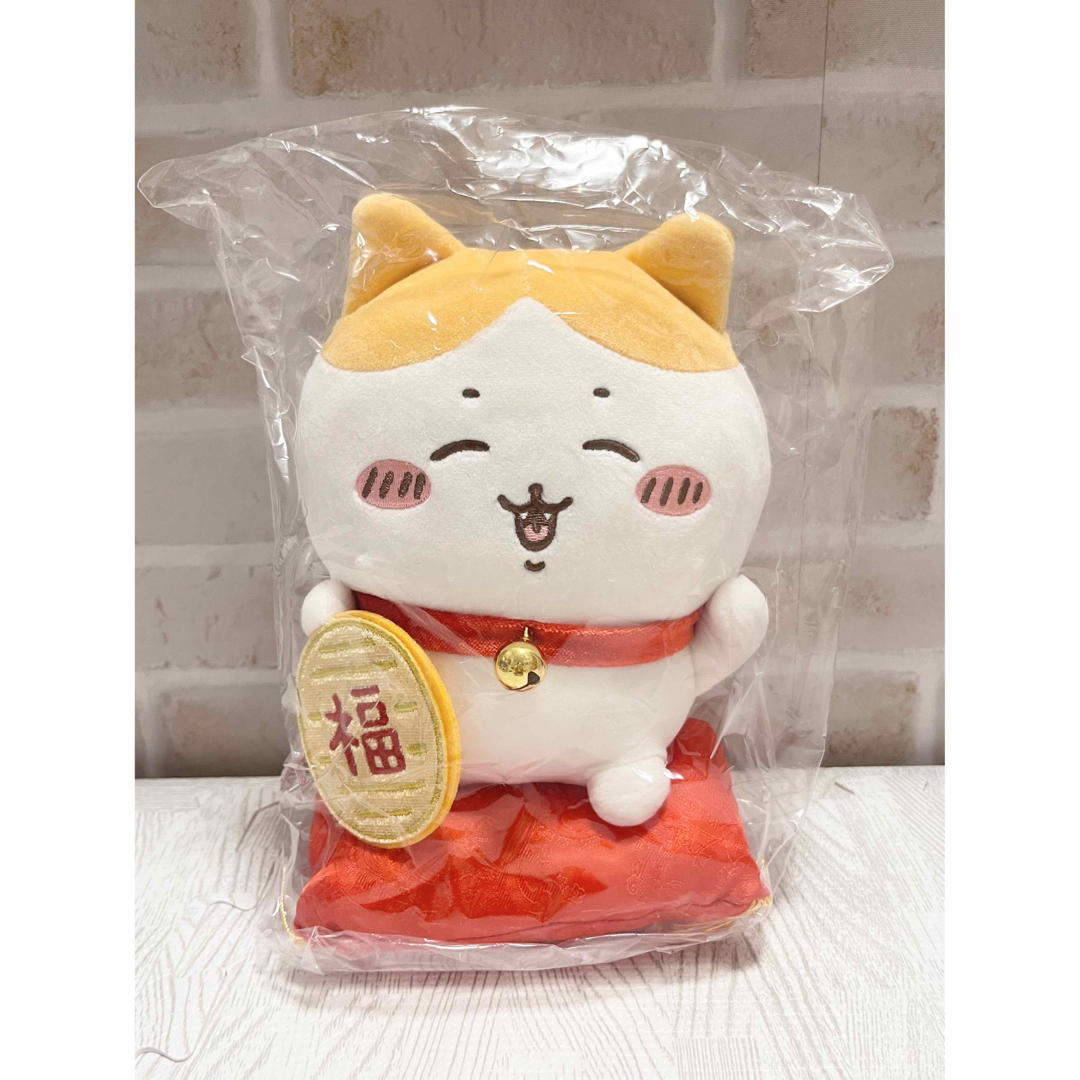 ちいかわ ハチワレ 招き猫 ぬいぐるみ お正月 招福 金 黄色- ちいかわ ハチワレ 招き猫 ぬいぐるみ お正月 招福 金 黄色-
