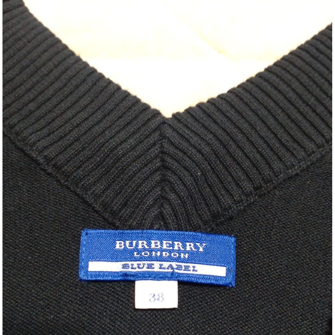 BURBERRY BLUE LABEL(バーバリーブルーレーベル)のバーバリー 長袖ニット 38 レディースのトップス(ニット/セーター)の商品写真