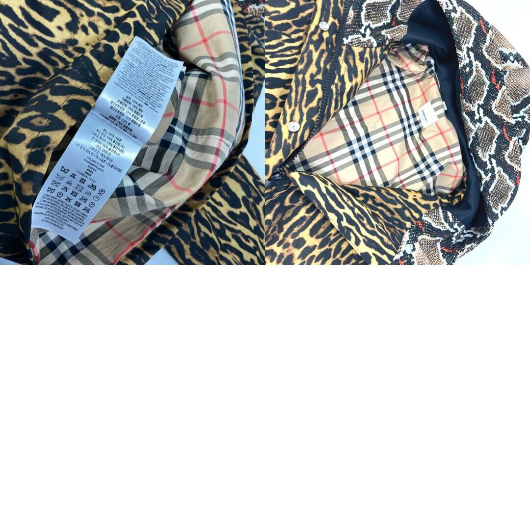 BURBERRY - バーバリー BURBERRY レオパード 豹 ヒョウ パイソン BURBERRY - バーバリー BURBERRY レオパード 豹 ヒョウ パイソン