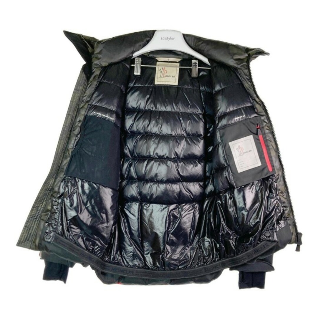 MONCLER(モンクレール)の★MONCLER モンクレール GRENOBLE KANDER グルノーブル カンダー ダウン ジャケット A2-097-41853-85-57623 カモフラ カーキ size0 メンズのジャケット/アウター(フライトジャケット)の商品写真