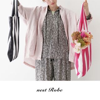 ネストローブ トップス(ピンク/桃色系)の通販 100点以上 | nest Robe