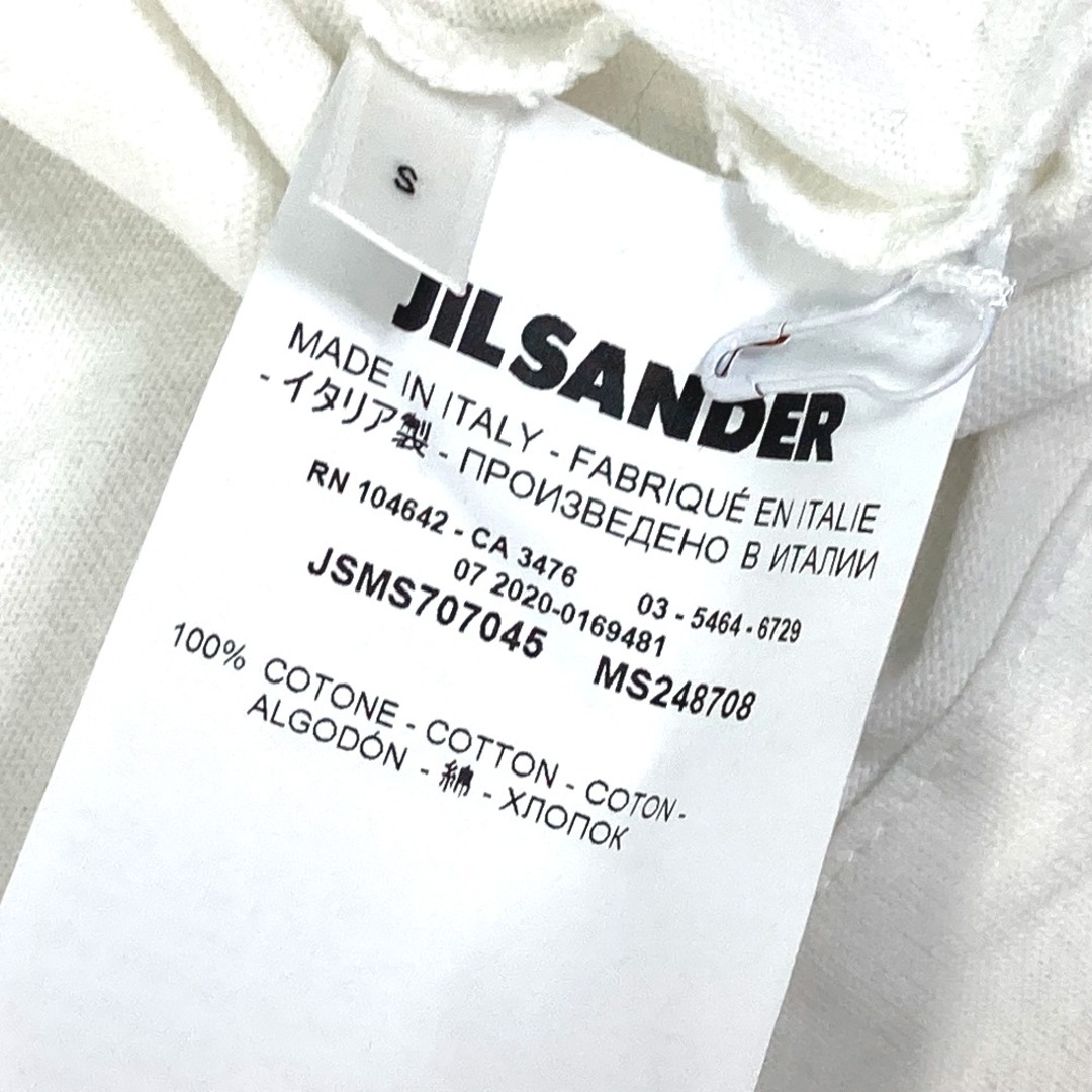 ジルサンダー JIL SANDER コットン ホワイト Tシャツ 半袖