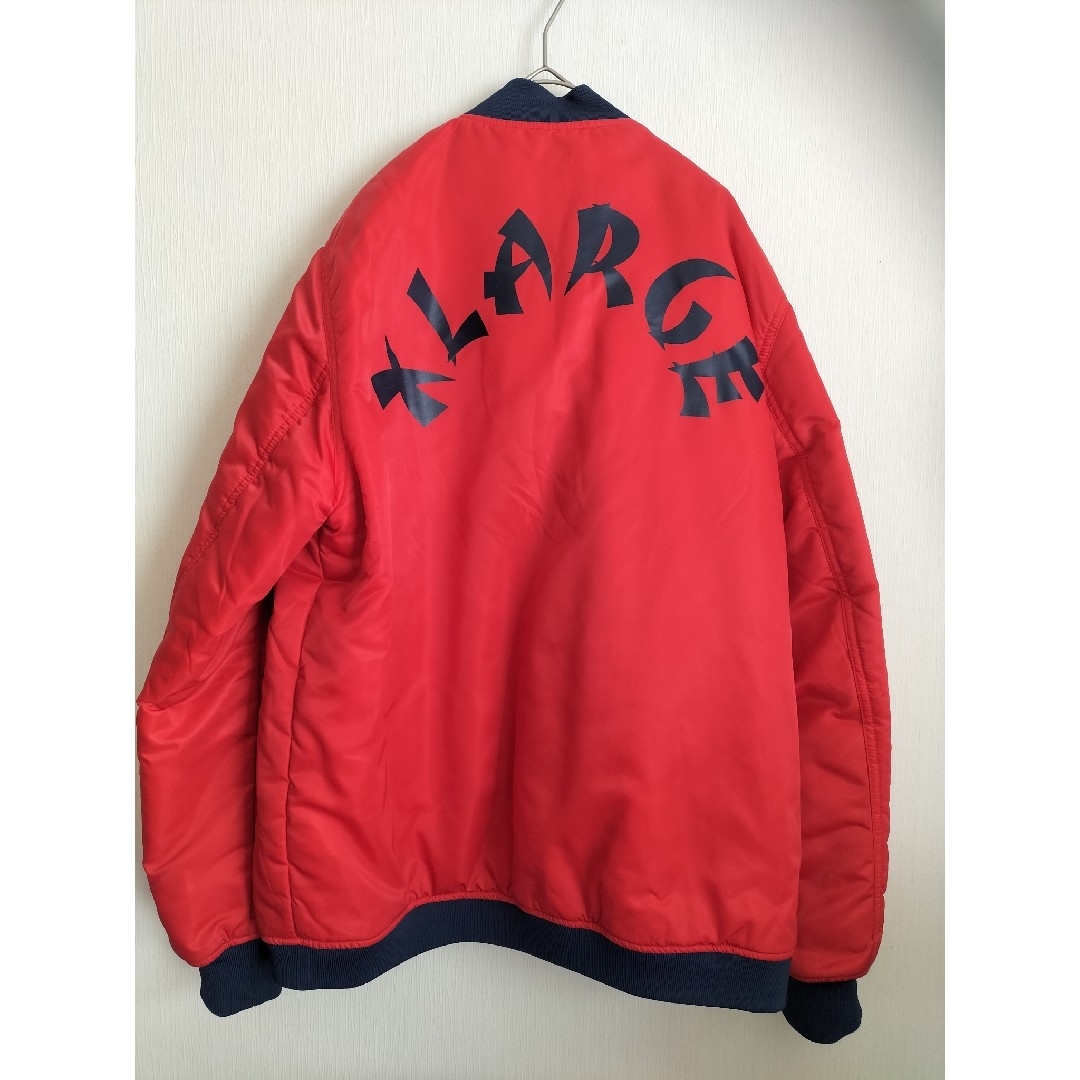 XLARGE(エクストララージ)の[XLARGEエクストララージリバーシブルジャケットMA-1] メンズのジャケット/アウター(ミリタリージャケット)の商品写真