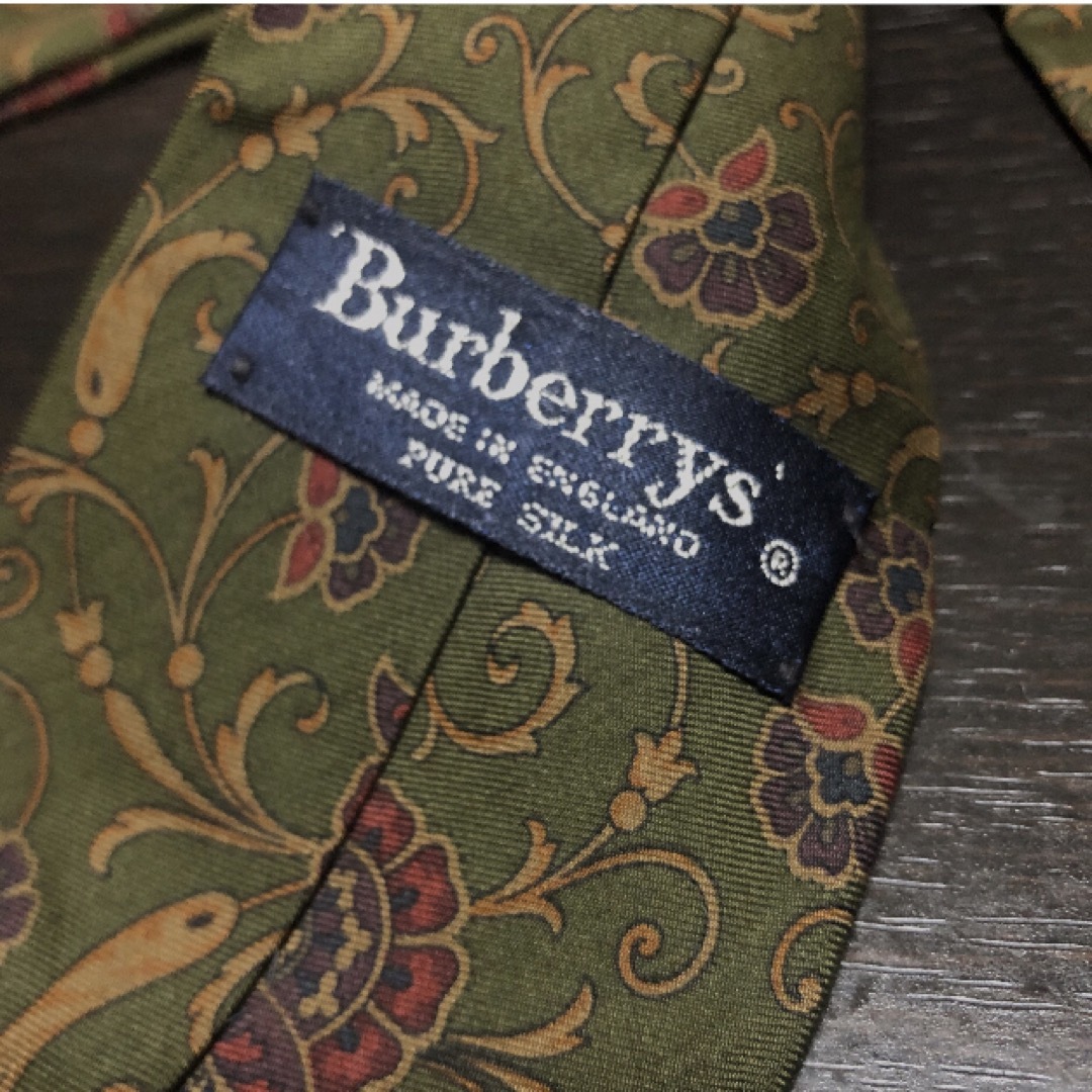 BURBERRY(バーバリー)のバーバリー英国製ピュアシルクネクタイ メンズのファッション小物(ネクタイ)の商品写真