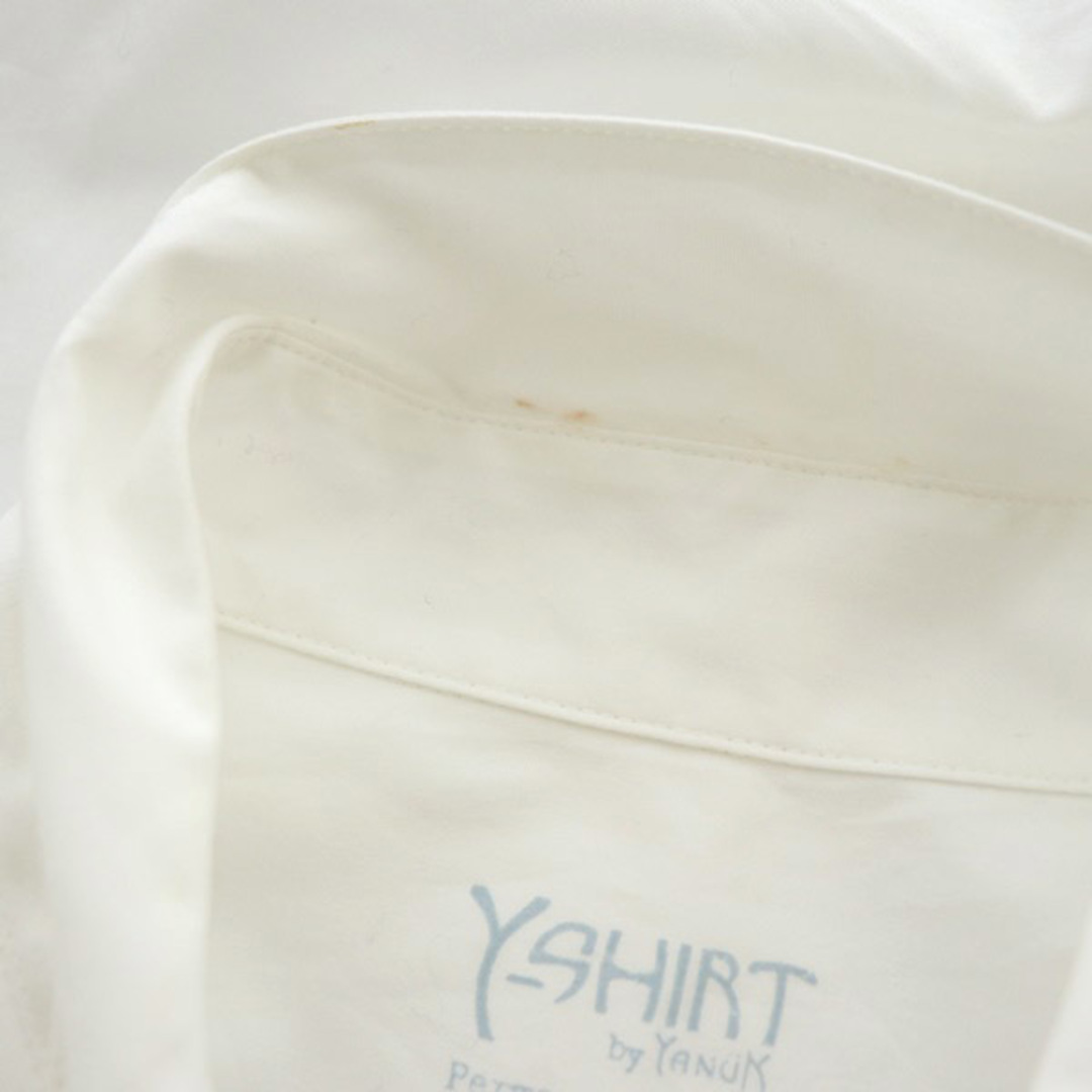 YANUK(ヤヌーク)のヤヌーク YANUK Y-SHIRT 23SS クロップドシャツ 長袖 ワイド レディースのトップス(シャツ/ブラウス(長袖/七分))の商品写真