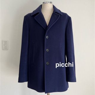 タカキュー picchi カシミヤ混チェスターコート