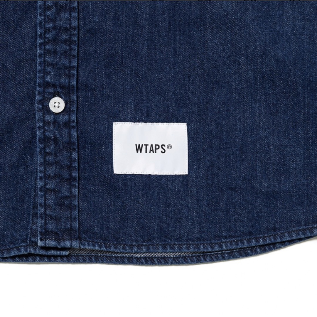 W)taps(ダブルタップス)の【新品】WTAPS BD4 / LS /COTTON.DENIM メンズのトップス(シャツ)の商品写真