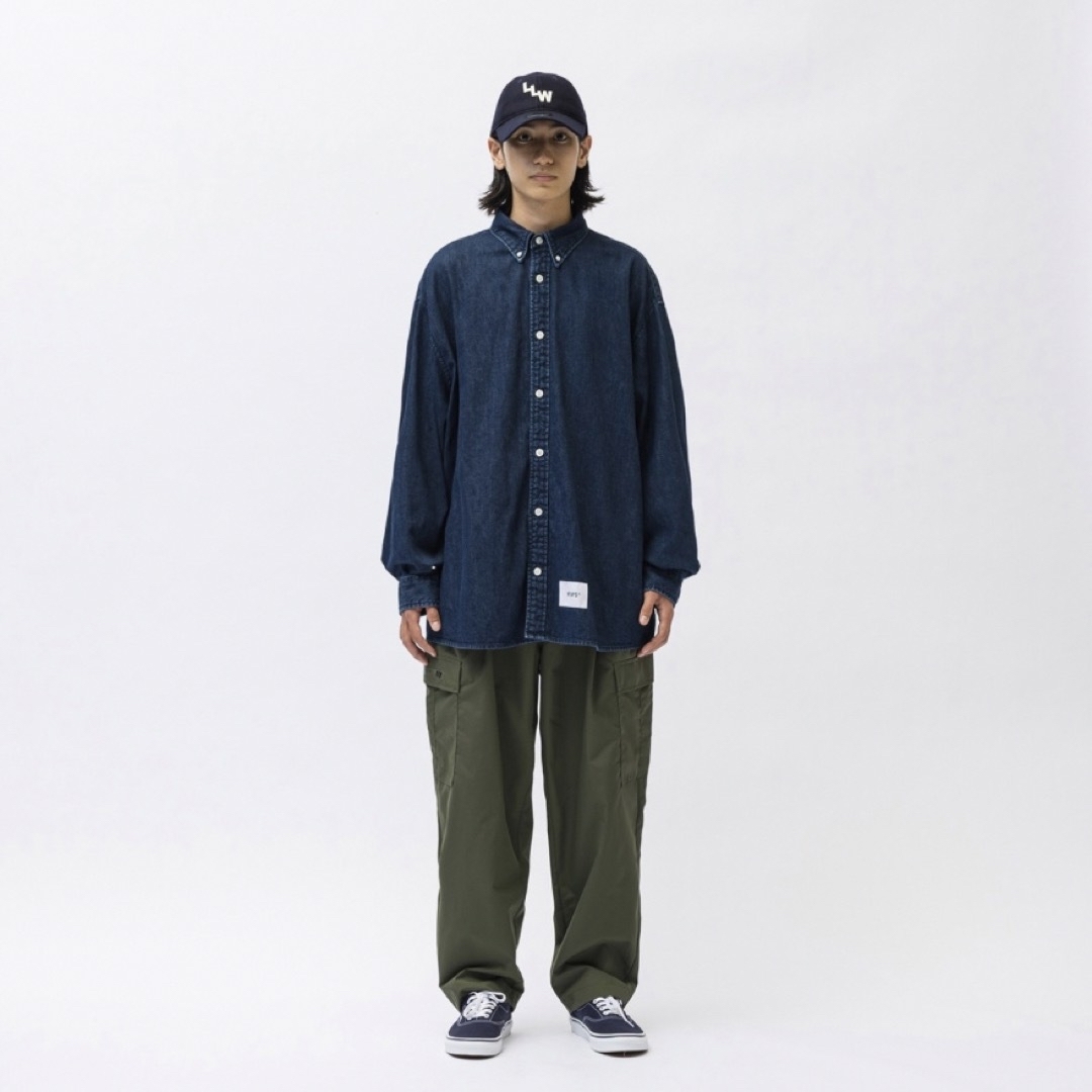 W)taps(ダブルタップス)の【新品】WTAPS BD4 / LS /COTTON.DENIM メンズのトップス(シャツ)の商品写真