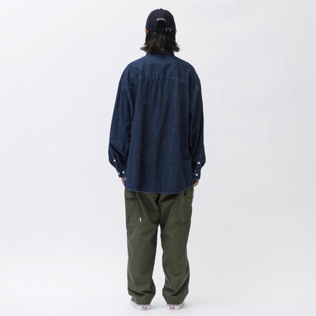 W)taps(ダブルタップス)の【新品】WTAPS BD4 / LS /COTTON.DENIM メンズのトップス(シャツ)の商品写真